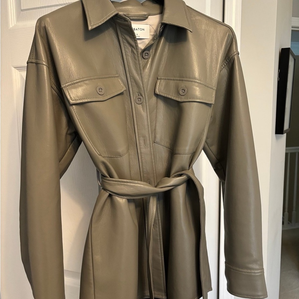 Babaton Tan Jacket Classic Style